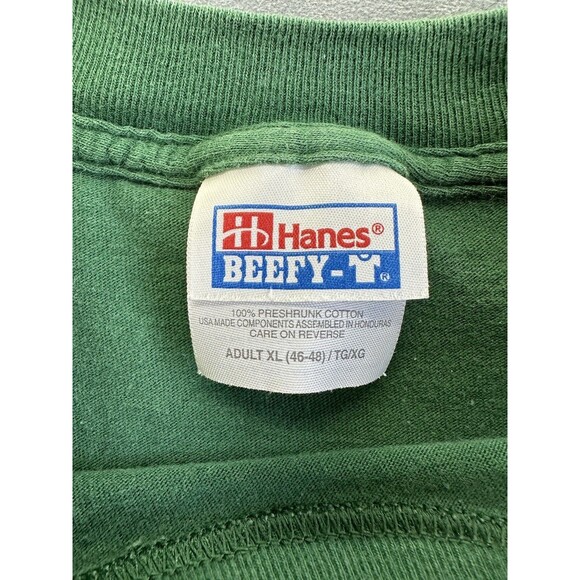 Trinity County CA Scenic Byway Adult XL Green Forest River GRAPHIC PEELING - Picture 5 of 8